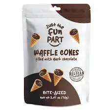 Waffle Cone Dark Chocolate Ends 1