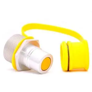 Wiggins R18ylw Fast Fueling Systems | Hydraulic Receiver With Sae Threads With Cap (P/N R1805ylw) 1