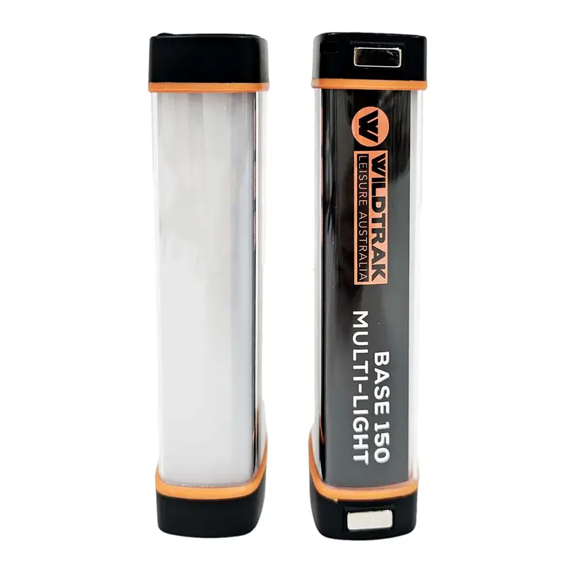 Wildtrak Base 150 Twin Pack Rechargeable Light Plus Power Bank - Ca7410 1