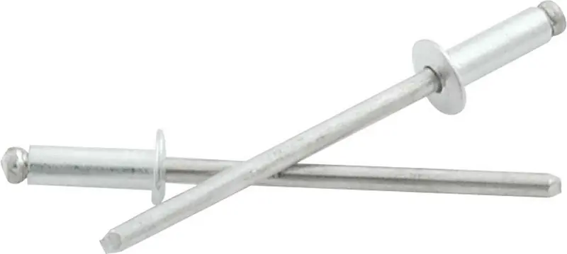 Allstar Performance Aluminum Rivet Pack – 1/8" Diameter, Silver Finish, 500 Count 1