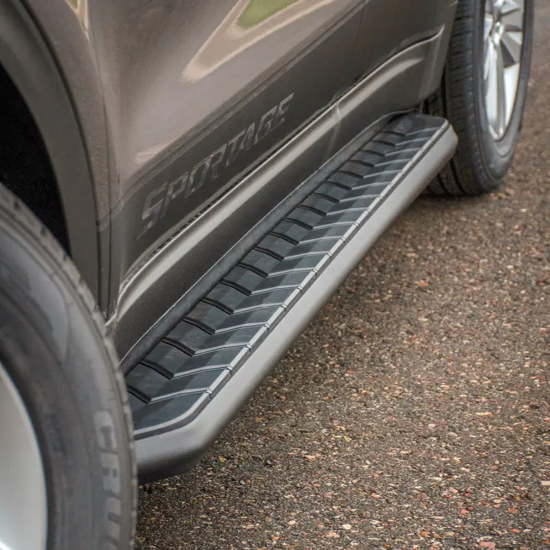 Aries 2061041 Aerotread Black Stainless Steel Running Boards – 5" X 73", Compatible With Select Chevrolet Blazer Models 1
