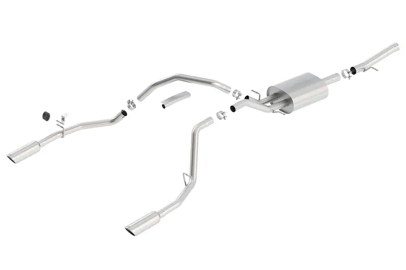 Borla S-Type Cat-Back Exhaust System – Performance Sound, Stainless Steel Construction 1