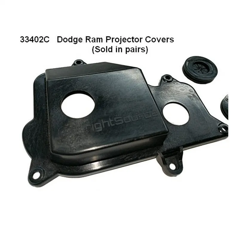 Brightsource 33402C Projector-Style Headlight Dust Caps – Pair, Deep Fit 1