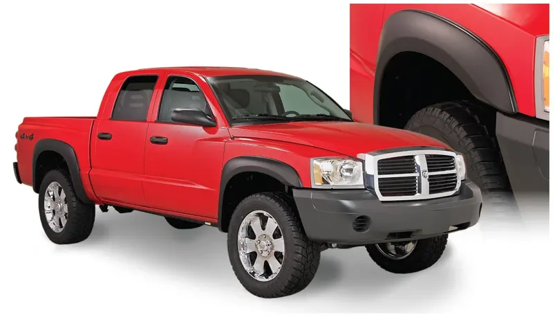Bushwacker 51908-02 Extend-A-Fender® Wheel Arch Flares – Textured Black, Bolt-On Installation 1