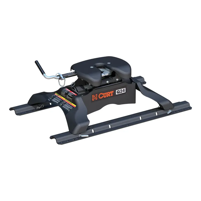 Curt Q24 Fifth Wheel Hitch System With Base Rails – 24,000 Lb Capacity (Model 16246) 1
