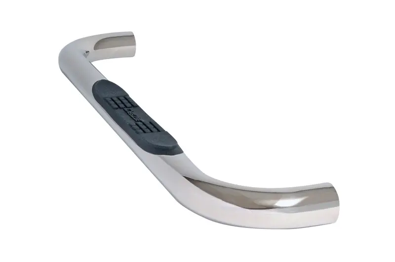 Dee Zee Polished Stainless Steel Side Steps – 3" Round, Cab-Length (Dz370113) 1