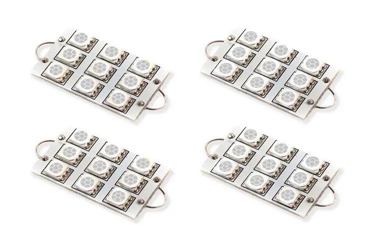 Diode Dynamics Dd0105Q 44Mm Sml9 Red Led Bulb Kit – 4-Piece High-Output Set 1