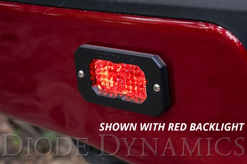 Diode Dynamics Dd6434S Stage Series 2 Inch Led Pod, Pro White Flood Flush Wbl Each 1