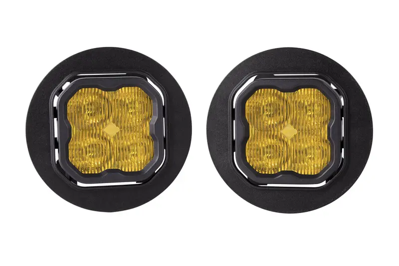 Diode Dynamics Ss3 Sport Fog Light Kit – Abl Yellow, Sae-Compliant Led 1