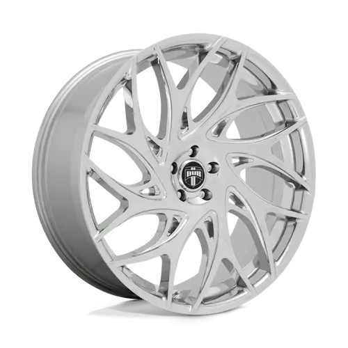 Dub S258209075+35 Chrome Alloy Wheel – 20X9 Inches, 5X5.0 Bolt Circle, 35Mm Offset 1