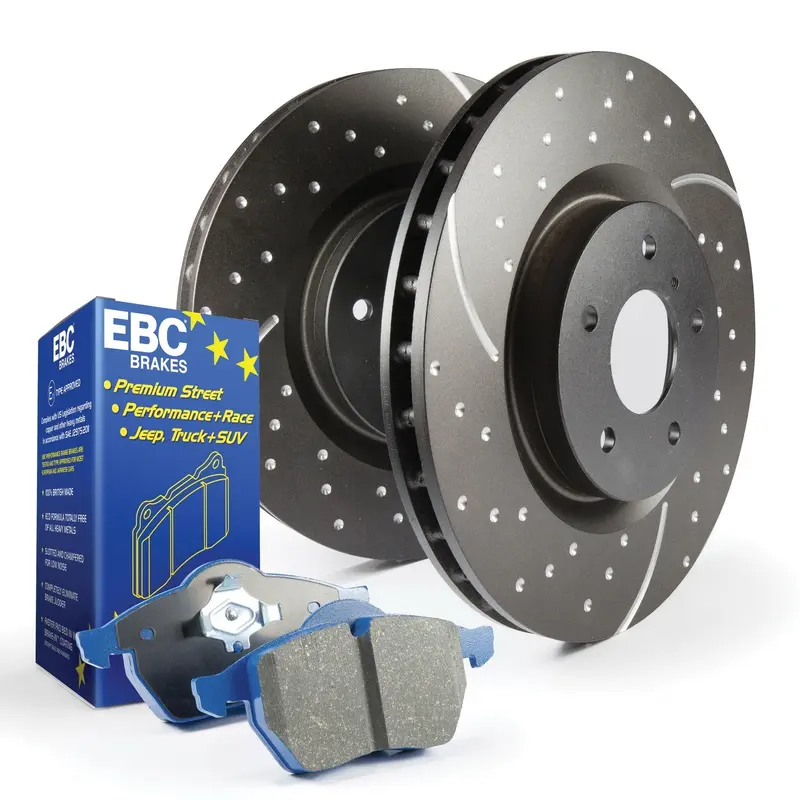 Ebc S6Kf1181 S6 Stage Kit – Bluestuff Pads + Gd Sport Rotors 1