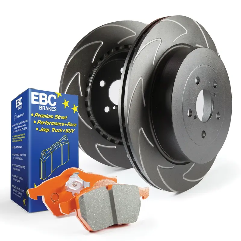 Ebc S7Kr1059 Brake Kit – Orangestuff Pads & Bsd Slotted Rotors 1