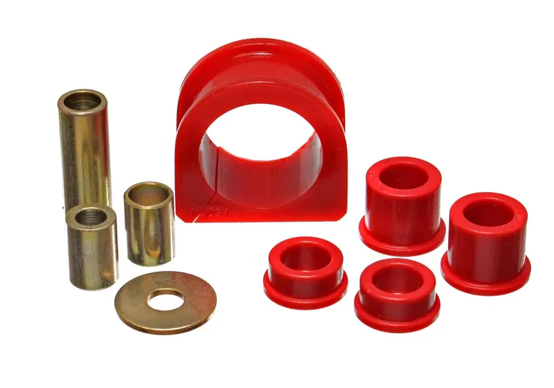 Energy Suspension 8.10101R Rack-And-Pinion Mount Bushing Kit – Polyurethane Replacement For Precision Steering 1