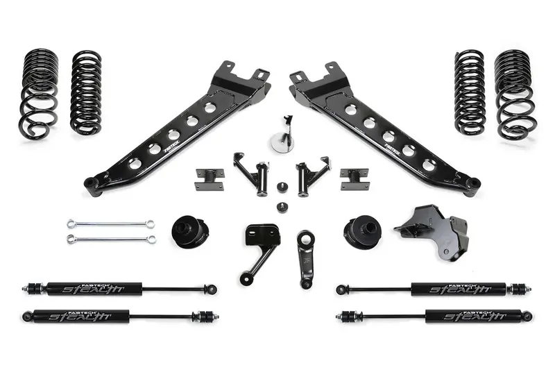 Fabtech K3180M Radius Arm Suspension Lift System – 5-Inch Lift With Stealth Shocks 1