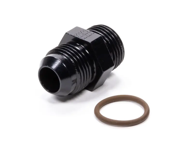Fragola 495106-Bl #10 X 7/8-14 Radius O-Ring Fitting – Black Anodized 1