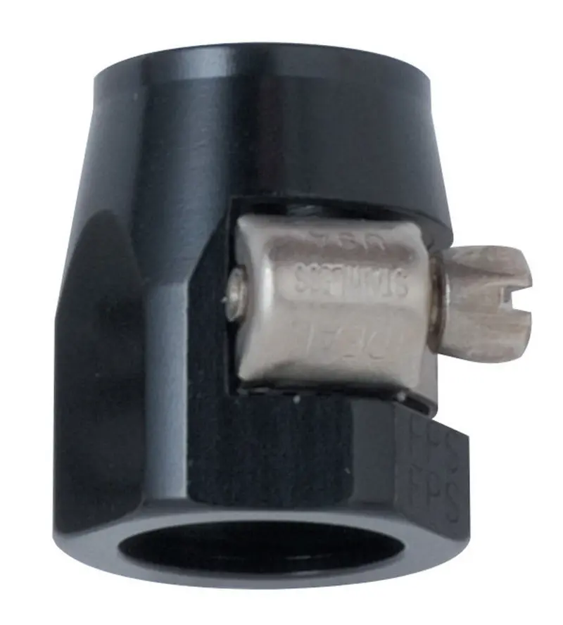 Fragola E-Z Clamp Black Hose Fitting, Size #8 (280208) 1