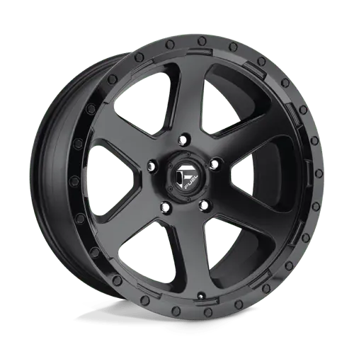 Fuel D589 18X9 Inch Gloss Black Machined Lip Wheel – 6X5.5 Bolt Circle, +1Mm Offset 1