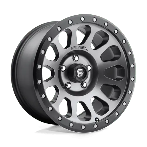 Fuel D60117908345 Alloy Wheel – 17X9 Inches, 6X5.5 Bolt Pattern, Matte Black Finish 1