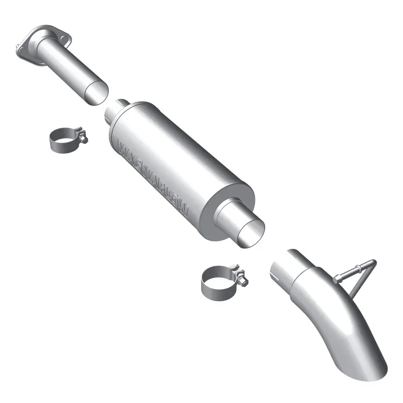 Magnaflow Off-Road Pro Series Cat-Back Exhaust – Stainless Steel, Gas Engine Optimized 1