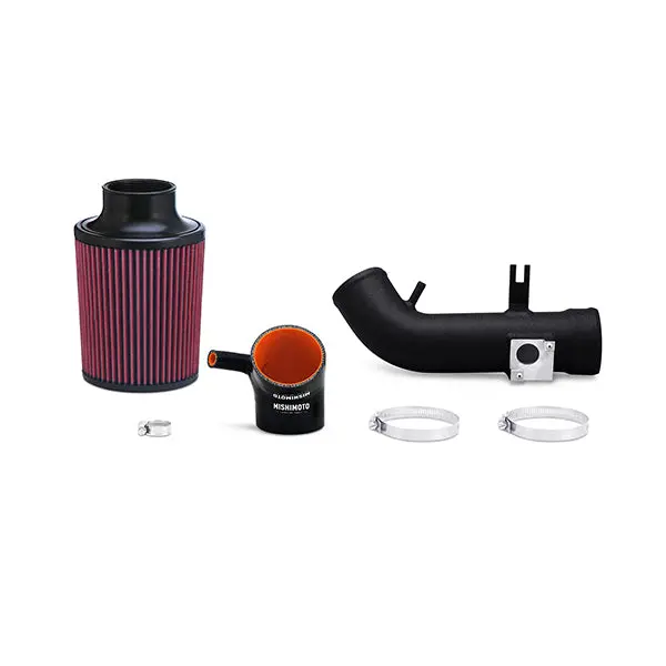 Mishimoto Mmai-Civ-06Siwbk Cold Air Intake For 2006–2011 Honda Civic Si – Wrinkle Black, No Heat Shield 1