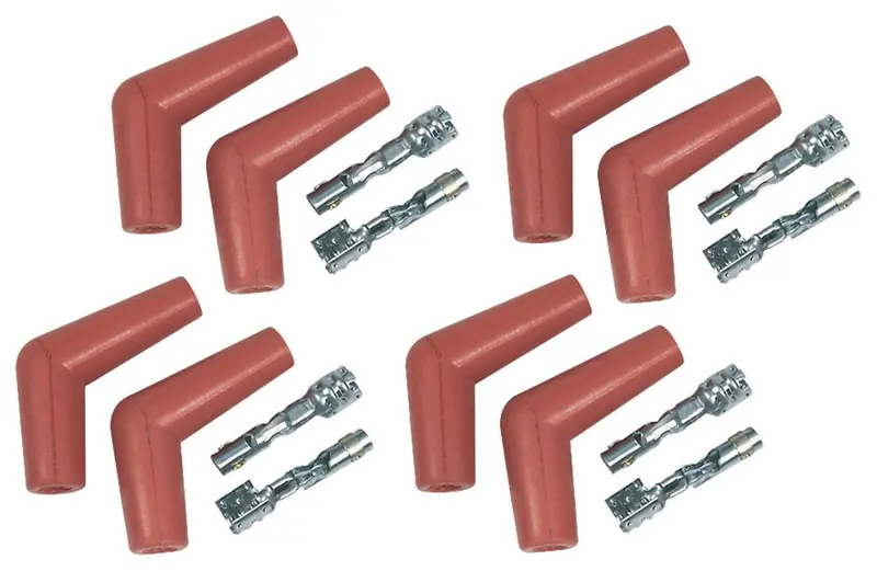 Msd 8853 Pro Race High-Temp Ignition Boot Kit – 115°C Rated, 8-Pack 1