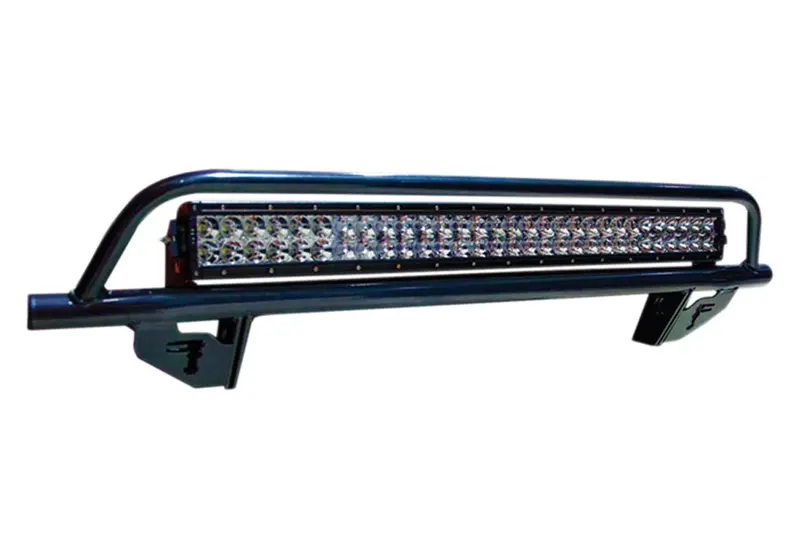 N-Fab Off-Road Light Bar Mount – Compatible With 2012–2015 Toyota Tacoma (Without Light Pod Tabs), Black Finish 1