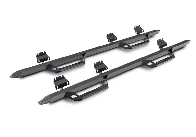 N-Fab Prf2172B-Tx Predator Pro Running Boards – 2-Step, Fits 2021–2022 Ford Bronco 4-Door 1