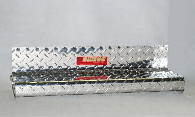 Owens Products Oc8240120-10 Classic Diamond-Tread Running Boards – 10" Wide, 40" Driver / 100" Total, Aluminum Construction 1
