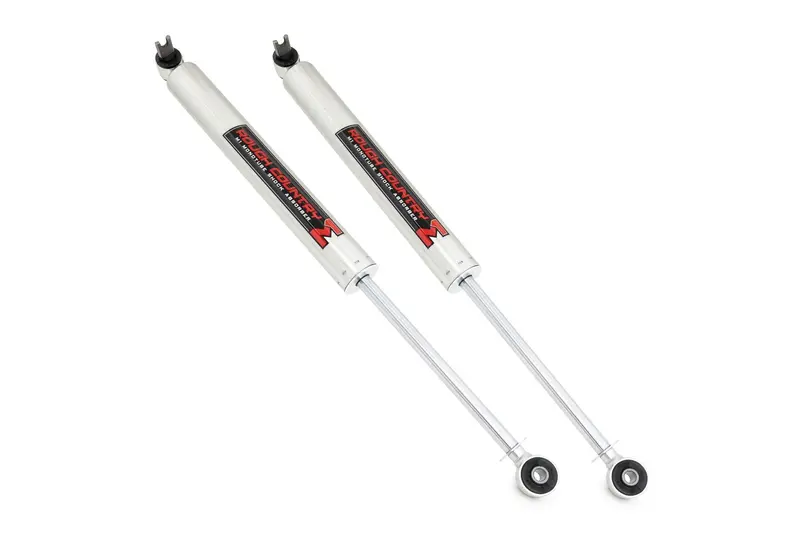 Rough Country 770752A Rear Monotube Lift Shocks – Adjustable For 0–3" Lift On Jeep Wrangler Jk (2007–2018) 1
