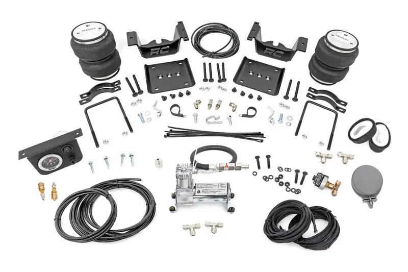 Rough Country Air Spring Kit With Onboard Compressor – For 2007–2018 Chevy/Gmc 1500 1