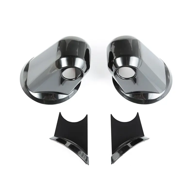 Rugged Ridge 13311.05 Black Mirror Arm Covers For Jeep Wrangler 1