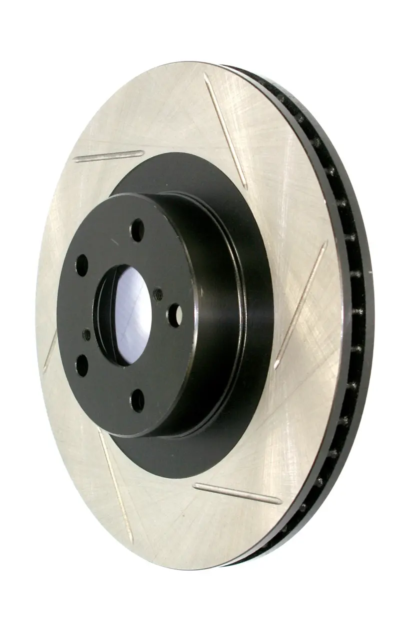 Stoptech 126.34050Sl Sport Slotted Brake Rotor – Front Left (Oem Replacement Grade) 1