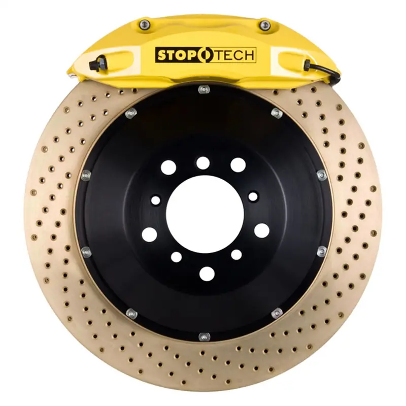 Stoptech 83.486.4700.84 Big Brake Kit – Two-Piece Floating Front Rotor System 1