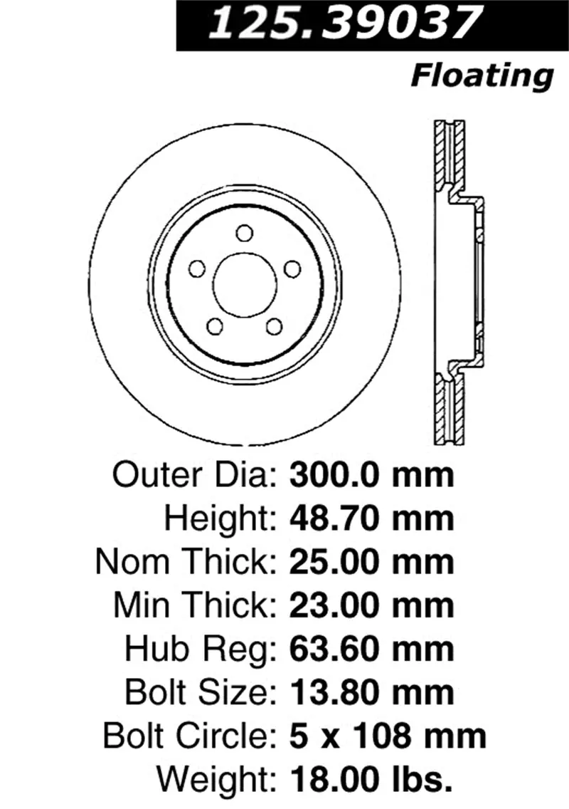 Stoptech Cryostop Premium Front Brake Rotor – High-Carbon Cast Iron With Cryogenic Treatment 1