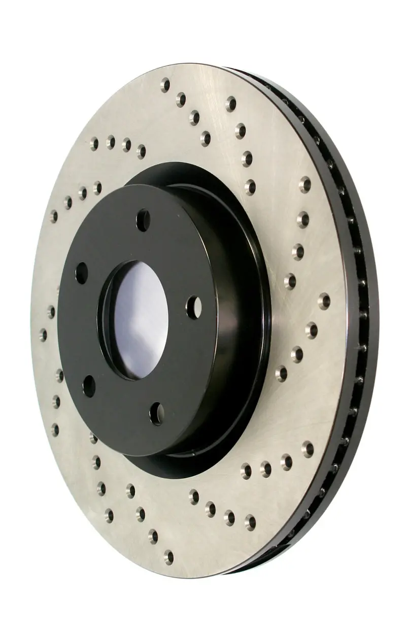 Stoptech Sport Cross-Drilled Rear Left Brake Rotor (128.33117L) 1