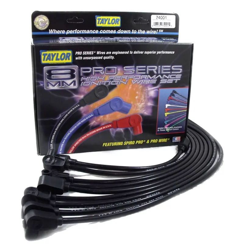 Taylor Cable 8Mm Spiro-Pro High-Performance Ignition Wire Set (Model 74016) 1