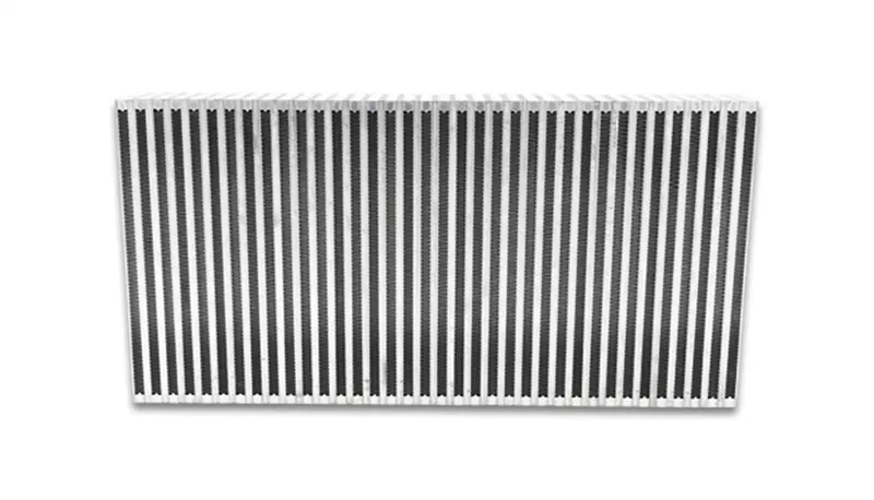 Vibrant Performance 12861 Vertical-Flow Aluminum Intercooler – 24" W × 12" H × 3.5" D 1