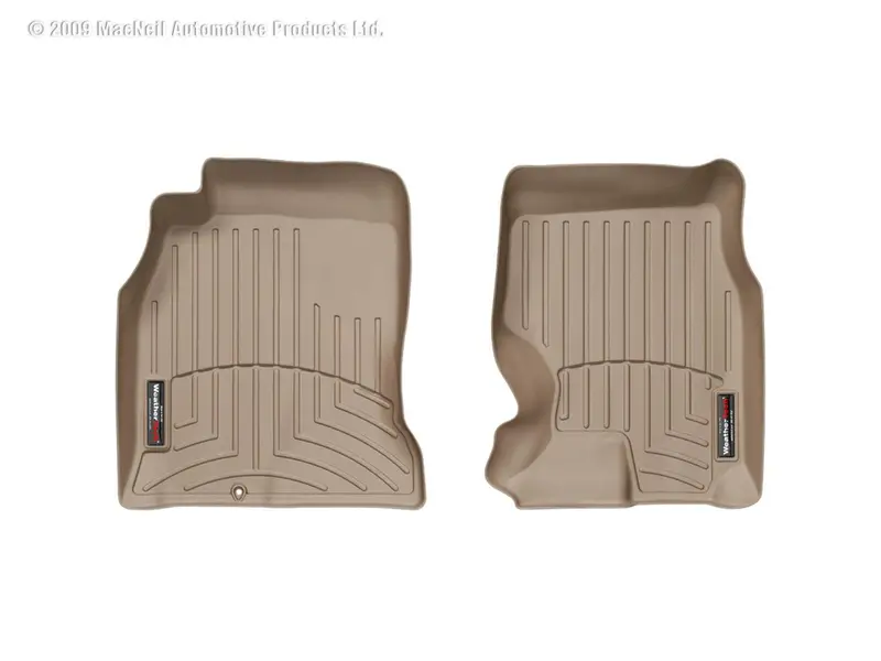 Weathertech 450921 Digitalfit Tan Front-Row Floor Liners 1