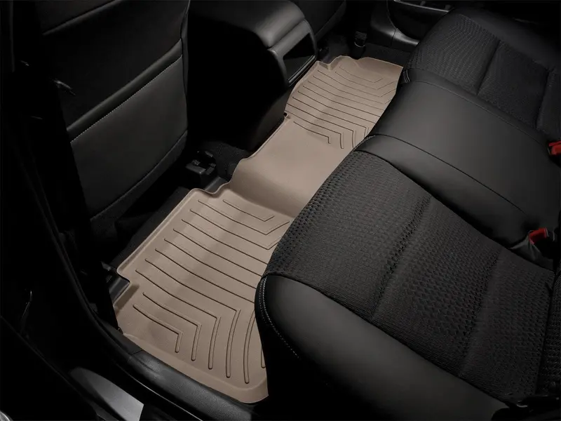 Weathertech 456832 Digitalfit Tan Second-Row Floor Liners 1